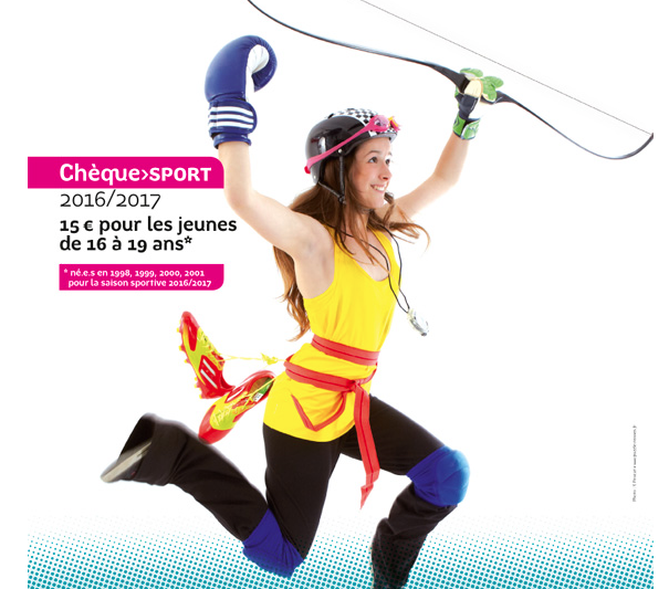 Chèque Sport 2016/2017 : pour bouger sans se ruiner !